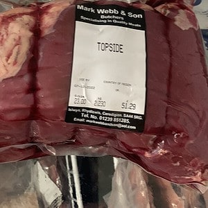 Farmgate Welsh Black Beef Topside