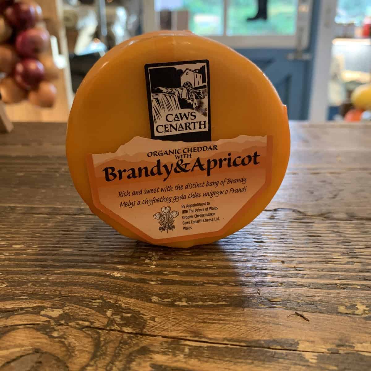 Caws Cenarth Brandy & Apricot Cheese